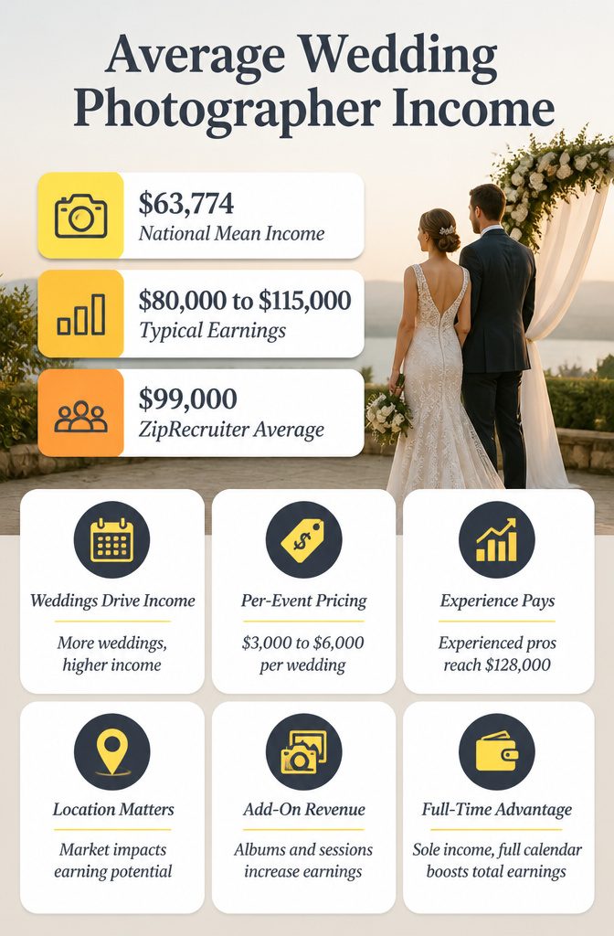 Information image titled 'Average Wedding Photographer Income'.