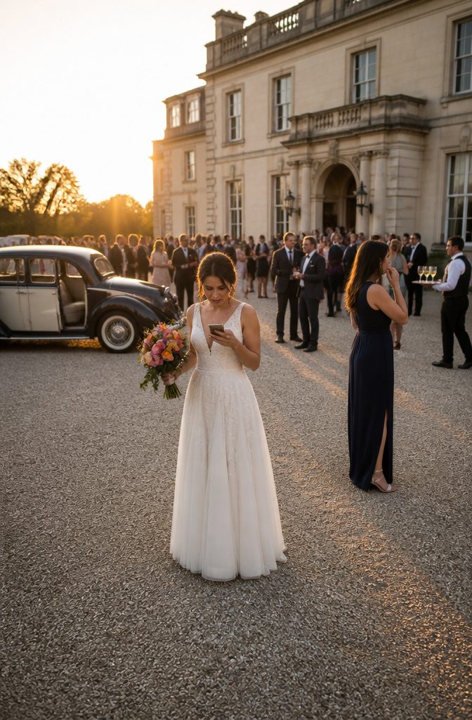 How to Handle Wedding Day Emergencies: A Practical Guide 5 A wedding timeline with scheduled events and time slots.