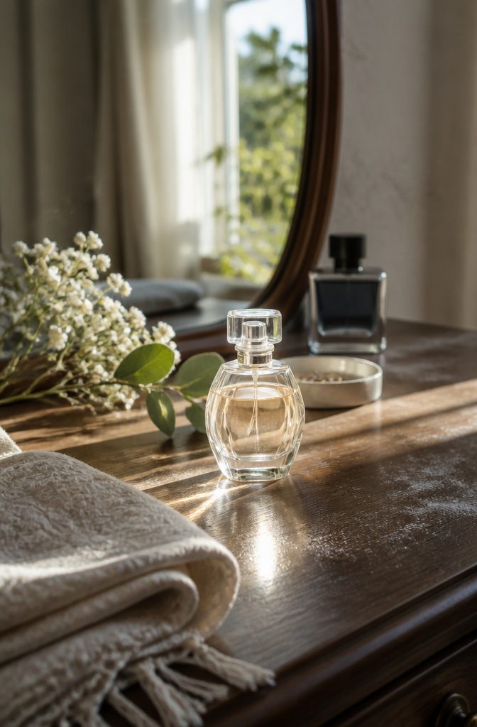 Perfume bottle given as a wedding sponsor gift