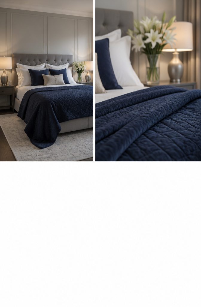 New mattress displayed on a bed, highlighting comfort and support.