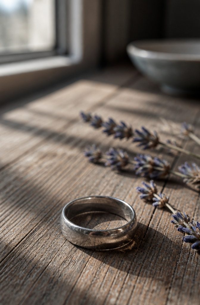 What to Do With Your Wedding Ring After Divorce: 6 Clear Ideas for 2026 9 A close-up of a wedding ring on a hand.